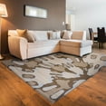 thumbnail image 2 of Milan Tybee Ivory Area Rug 8x10 Transitional Abstract Pattern 100% Polypropylene, 2 of 5