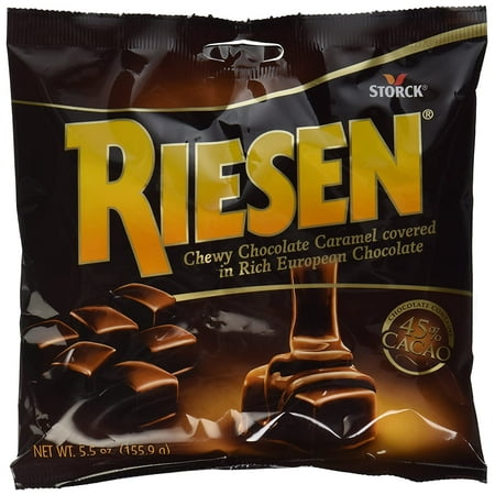 Riesen Chocolate Covered Chewy Caramel Candy, 5.5 oz