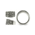 thumbnail image 4 of Mens Titanium Flat Casted Band Ring (14mm), 4 of 5