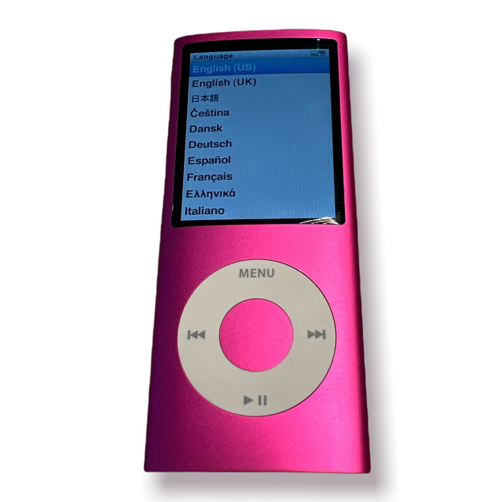 Apple iPod Nano 4th Gen 8GB Pink MP3 Music Player Used Like New