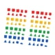 thumbnail image 4 of 80 bloques de formas geométricas, materiales manipulativos matemáticos con diferentes formas, juguetes de aprendizaje, bloques de patrones para útiles, 4 of 10