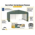 thumbnail image 5 of Sheltertube Wind And Snow-Load Rated Garage, 20X27X12 Grey, 5 of 11