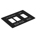 Empty Switch Panel Sea Ray Boat Blank Switch Panel 2264634 | 320 Sundancer Engine House ...
