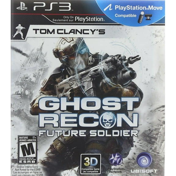 Ubisoft Ps3 Tc Ghost Recon Future Soldier Wm Ed