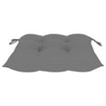 thumbnail image 5 of Veryke Set of 6 20" Outdoor/Indoor Square Tufted Chair Pad Seat Cushions in Gray, 5 of 6