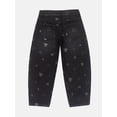 thumbnail image 5 of Wonder Nation Girls Ankle Length Barrel Jeans, Sizes 5-18, 5 of 6