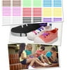 Unique Women Men Unisex Athletic Running No Tie Shoelaces Elastic Silicone Shoe Lace All Sneakers Fit Strap Accessory for Gift