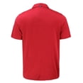 thumbnail image 3 of Men's Cutter & Buck Cardinal Louisiana Ragin' Cajuns Coastline Epic Comfort Eco Recycled Polo, 3 of 3