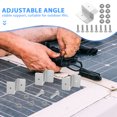 thumbnail image 2 of KAKOWELY 4Pcs Solar Panel Mounting Z Bracket Rv Solar Panel Mount Aluminum Alloy Bracket Z-Shaped Solar Panel Mounting Brackets2.56"X1.97"X1.18", 2 of 5