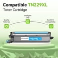 thumbnail image 3 of Paquete de 4 cartuchos de tóner compatibles con Brother TN229XL, 3 of 7