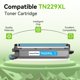 thumbnail image 3 of Paquete de 4 cartuchos de tóner compatibles con Brother TN229XL, 3 of 7