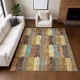 thumbnail image 6 of Addison Rugs Chantille Indoor/Outdoor Transitional Modern Copper Machine Washable Rectangle Rug, 3' x 5', 6 of 8