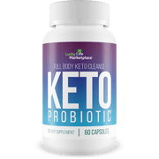 Keto Probiotic - 40 Billion Cfu - Promote Digestive Health, Immune Health, & Gut Health - Keto Friendly Probiotic - Full Body Keto Cleanse Aid - Reduced Bloating - Keto Probiotics for Men & Women