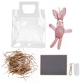 thumbnail image 1 of PVC Tote Bag Creativity European Style Gift Packaging Clear Plastic Transparent SuppliesGold, 1 of 8