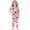 4Pink, variant on REDARER Pumpkin Ghost Bat Witch Print 2 Piece Long Sleeve Kids Pajama Set Soft Cozy Sleep Loungewear Outfit for Halloween Night Family Holiday Wear,9-10 Years
