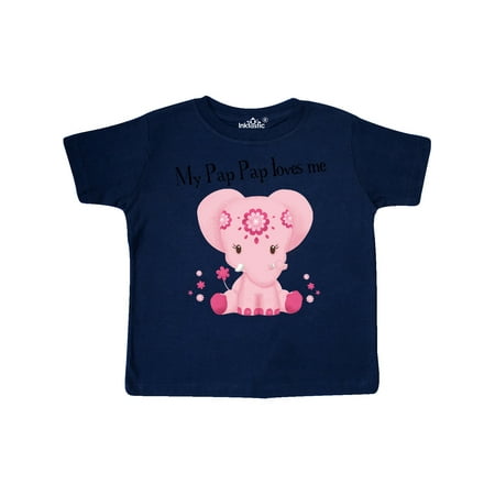 

Inktastic Aditi My Pap Pap loves me Gift Toddler Boy or Toddler Girl T-Shirt
