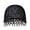 Black, variant on Bohemian Crochet Hat Handmade Shell Trim Lightweight Boho Cap for Beach and Travel,One Size