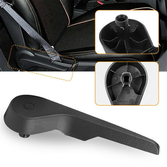 Pair Black Front Seat Adjust Handle For Jeep Compass Patriot 2010-2017 Caliber