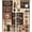 Style-2, variant on Coffee Blackout Curtains Brown Cafe Beans White Coffee Cup Rustic Farmhouse Vintage Grey Art Print for Bedroom Living Room Kitchen Rod Pocket Decoration Window Drapes 2 Panels W42xL54in