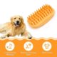 thumbnail image 2 of Cepillo de silicona para el cuidado de perros, champú para mascotas, cepillo de baño antideslizante, masaje calmante, peine de goma, cepillo de baño para perros Hy, 2 of 5
