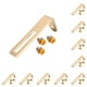 thumbnail image 2 of Soporte de placa de golpeador Bearachild Guitarra eléctrica Reemplazo Dorado 10Conjunto, 2 of 6