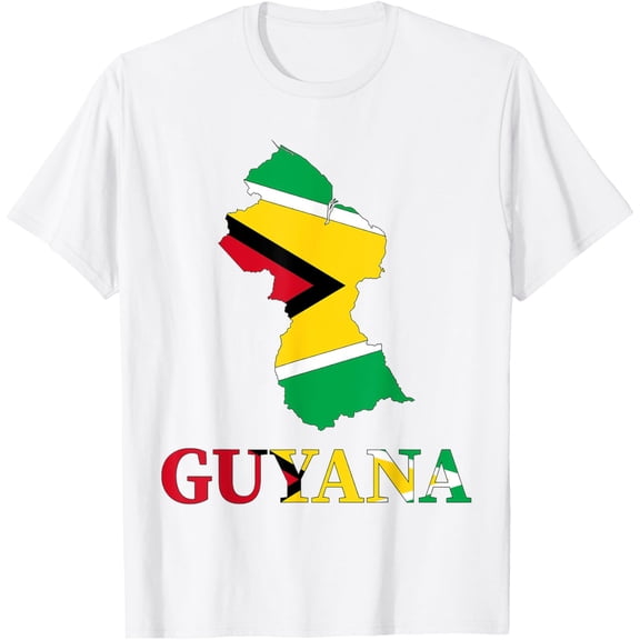 Guyana Flag Cool Guyane Flag T-Shirt mens t shirt,white,women,funny,misfits,men,journey