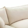 thumbnail image 4 of TOV Furniture Cali Natural Wicker Outdoor Modular Loveseat, 4 of 8