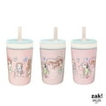 thumbnail image 4 of Zak Designs 12oz Disney Princess Kelso Toddler Cups For Travel or At Home, Vacuum Insulated Stainless Steel Sippy Cup With Leak-Proof Design For Kids (Ariel, Belle, Cinderella, Mulan, Tiana), 4 of 14