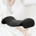 thumbnail image 1 of Almohada lumbar viscoelástica de soporte para dormir Baoblaze, 1 of 7