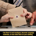 thumbnail image 4 of Jumuk Supplies 500 Pcs I Voted Today Stickers 1.5" Round Stickers Roll, Self Adhesive Labels, 4 Assorted Patriotic USA Flag Designs, for Election Votes Campaigns, Voting Supplies, 4 of 4