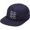 Navy/White, variant on Ace Rings 5 Panel Adjustable Hat Navy/White