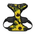 thumbnail image 5 of Lsque Sunflowers In Vintage Dog Harness, No-Pull Pet Harness with 2 Leash Clips, Adjustable Soft Padded Dog Vest with Easy Control Handle for Large Dogs-Small, 5 of 9