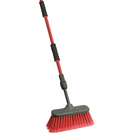 Libman Long Handle - Libman Flow-Thru Wash Brush With Telescoping Handle