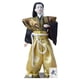 thumbnail image 1 of Figura de colección de muñeca samurái japonesa con kimono vintage, 1 of 7