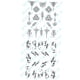 thumbnail image 4 of Soidarity Nail Art Flower Nail Stickers Decoración 3D DIY Mujeres Niñas Retro Moon Pendant Nail Decal Arte de uñas No.01, 4 of 6