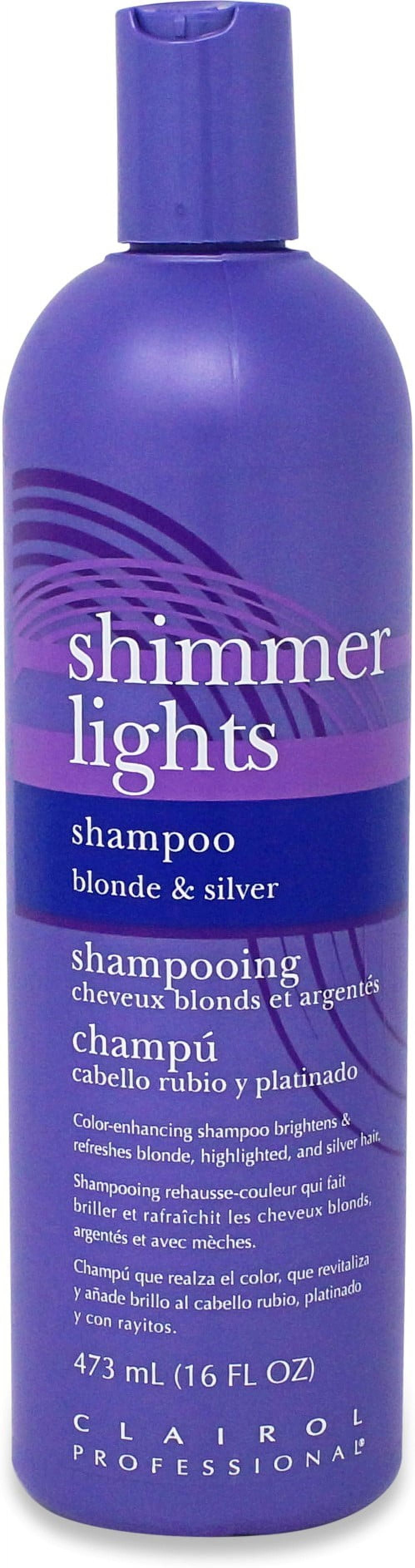 Clairol Shimmer Lights Color Enhancing Shampoo, 16 oz (Pack