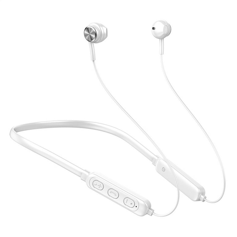 B6 Wireless Bluetooth 5.1 Earphones Binaural Hanging Neck Headset Universal Sport Earbuds Headphones with Mic
