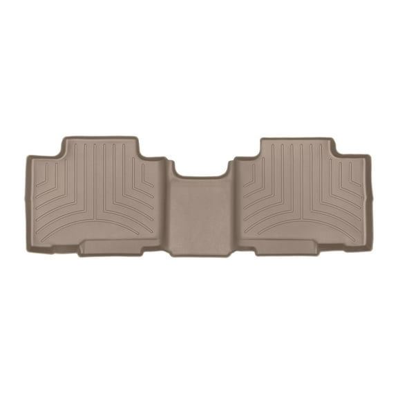 WeatherTech Custom Fit FloorLiners compatible with 2020-2026 Toyota Highlander Hybrid - 2nd Row, Tan