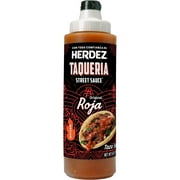 HERDEZ TAQUERIA STREET LIQUID SAUCE Roja Taco Sauce, 9 oz Bottle