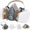 thumbnail image 2 of Reusable Full Face Respirator 6200 spray mask for spraying Painting Chemical Polishing Welding Woodworking Work Protection, 2 of 9