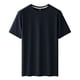 thumbnail image 2 of pstuiky camisetas para hombre, Camiseta informal de cuello redondo de color liso para hombre, camiseta de manga corta con cuello redondo camisetas de hombre l, 2 of 9