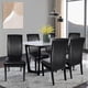 thumbnail image 2 of Set de 6 Fundas Impermeables para Sillas de Comedor SearchI en Negro, 2 of 7