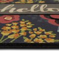 thumbnail image 3 of Mainstays Floral Hello 18x30 Polyester Doormat, 3 of 5