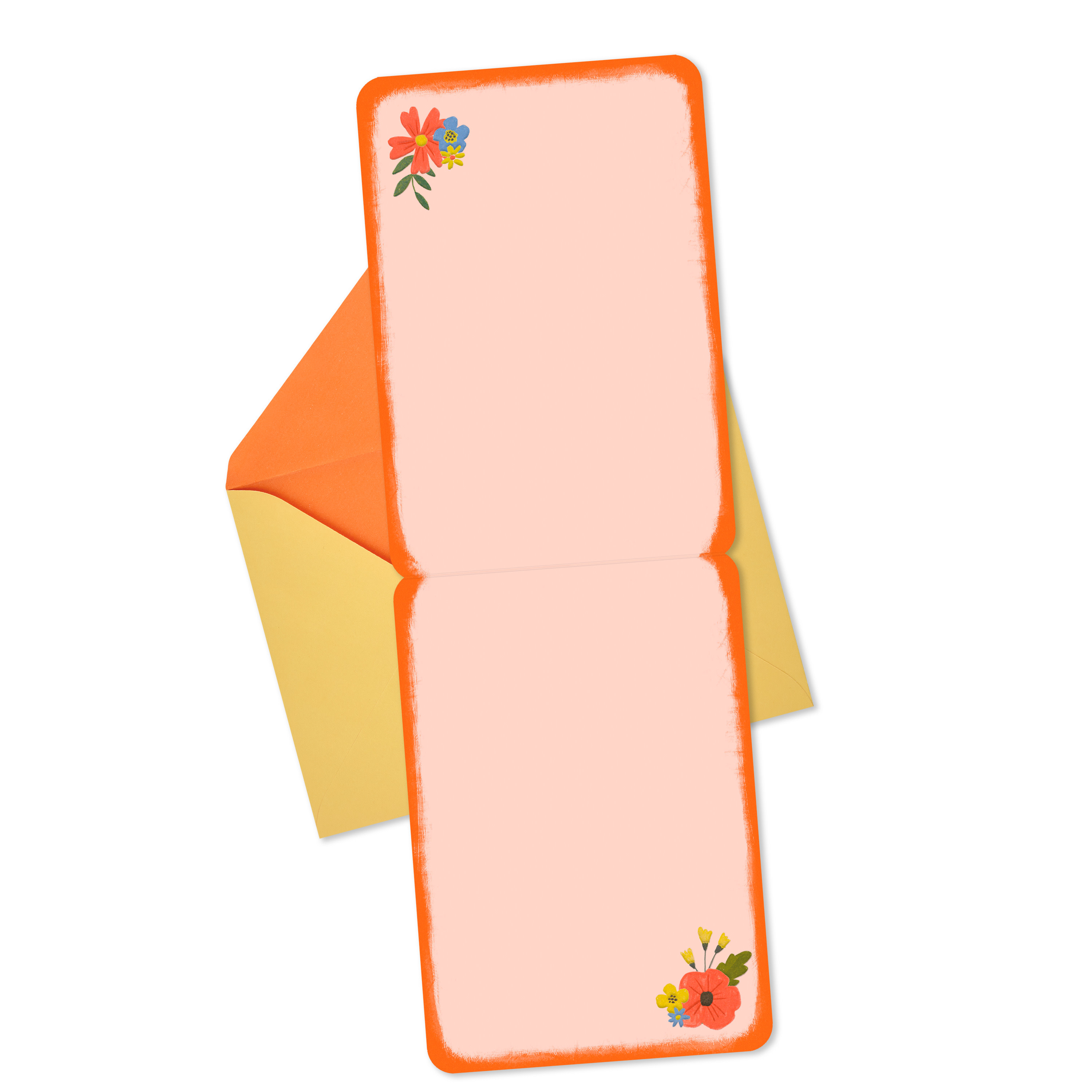 Hallmark Just Because Blank Card (Floral Dove)