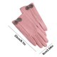 thumbnail image 3 of Guantes de invierno para mujer, forro polar térmico resistente al viento, antideslizante, para correr con pantalla táctil, estilo Bowknot para clima frío Wmkox8yii jkg3723, 3 of 7