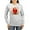 Ash Gray, variant on CafePress - Victorian Valentine Heart Women's Long Sleeve T Sh - Women's Long Sleeve Graphic Casual T-Shirt