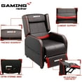 thumbnail image 7 of Waleaf Gaming Recliner Chair for Adults, PU Leather Home Theater Seating Video Game Chairs for Living Room Ergonomic Racing Style Single Movie Gamer Lounge Sofa, 7 of 7