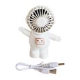 thumbnail image 1 of Cartoon Handheld Electric Fan USB Charging Fan Desktop Astronaut Adornment, 1 of 7