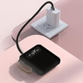 thumbnail image 3 of Mini Power Bank, 20000mah Portable Charger Built In 3 Output And 1 Input Cables, External Battery For Smartphones, Tablets And More-black_xush, 3 of 4
