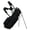 Black, variant on TaylorMade Golf Signature L5 Stand Bag Gray